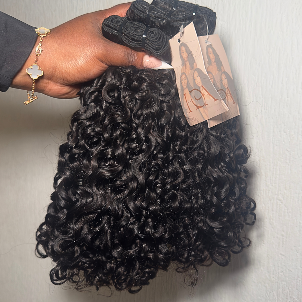 Bajan curly - Mink Virgin Cambodian Bundles (PRE-ORDER)