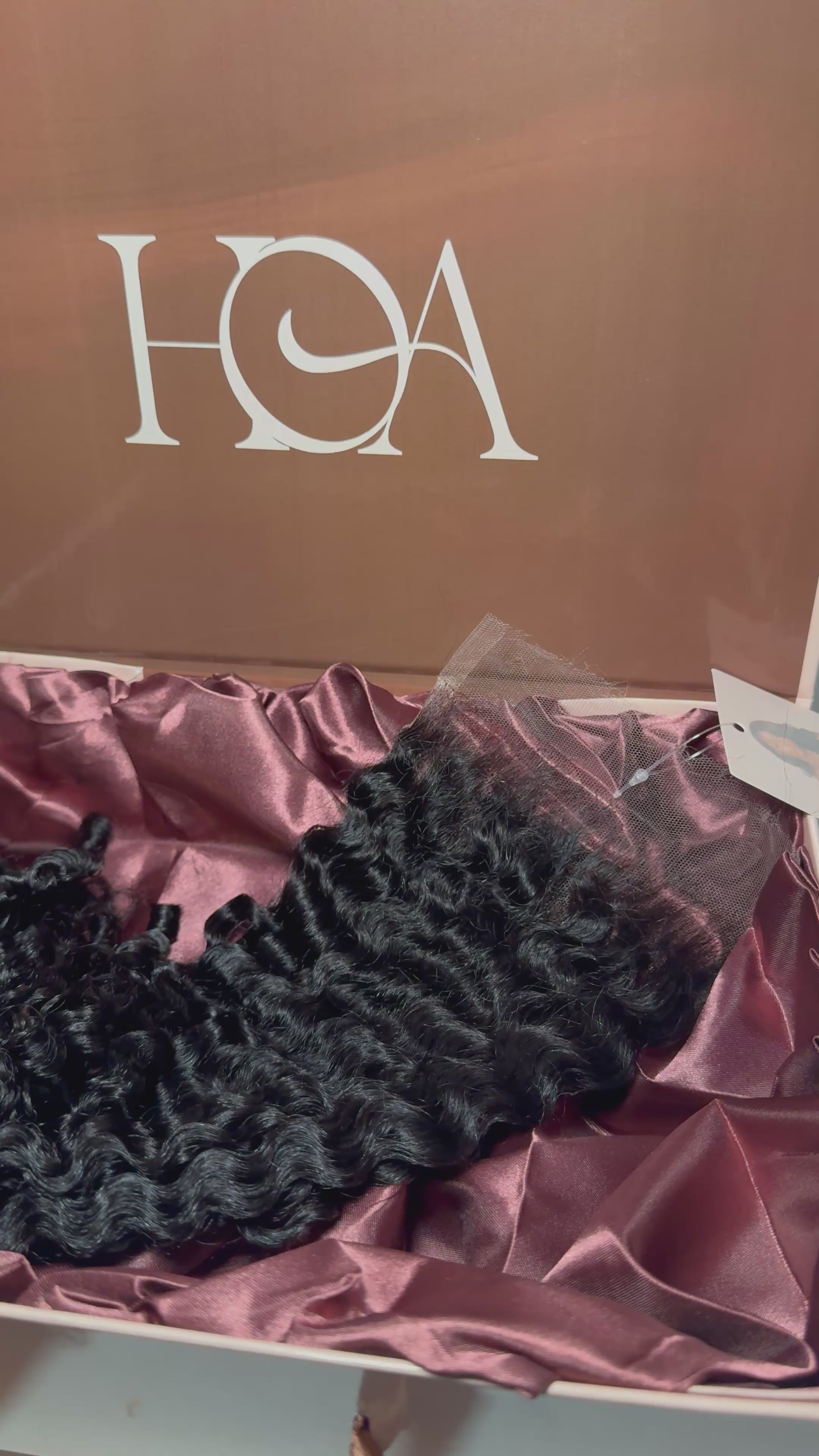 Curly Closures HD LACE (PRE ORDER) VIRGIN HAIR